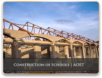 Construction of schools