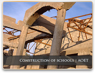 Construction of schools