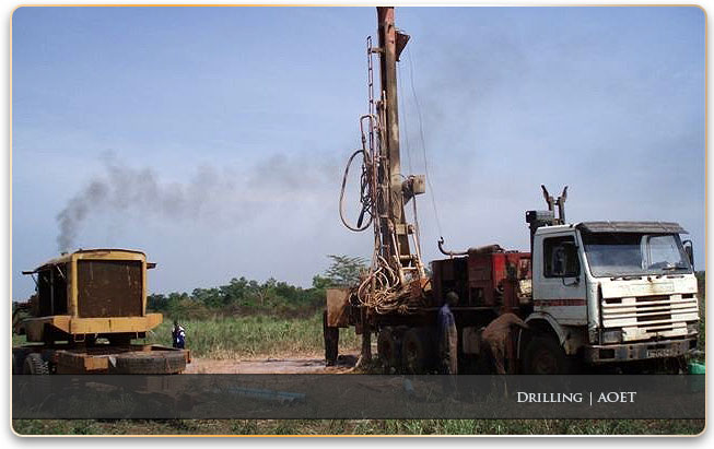 drilling in botswana